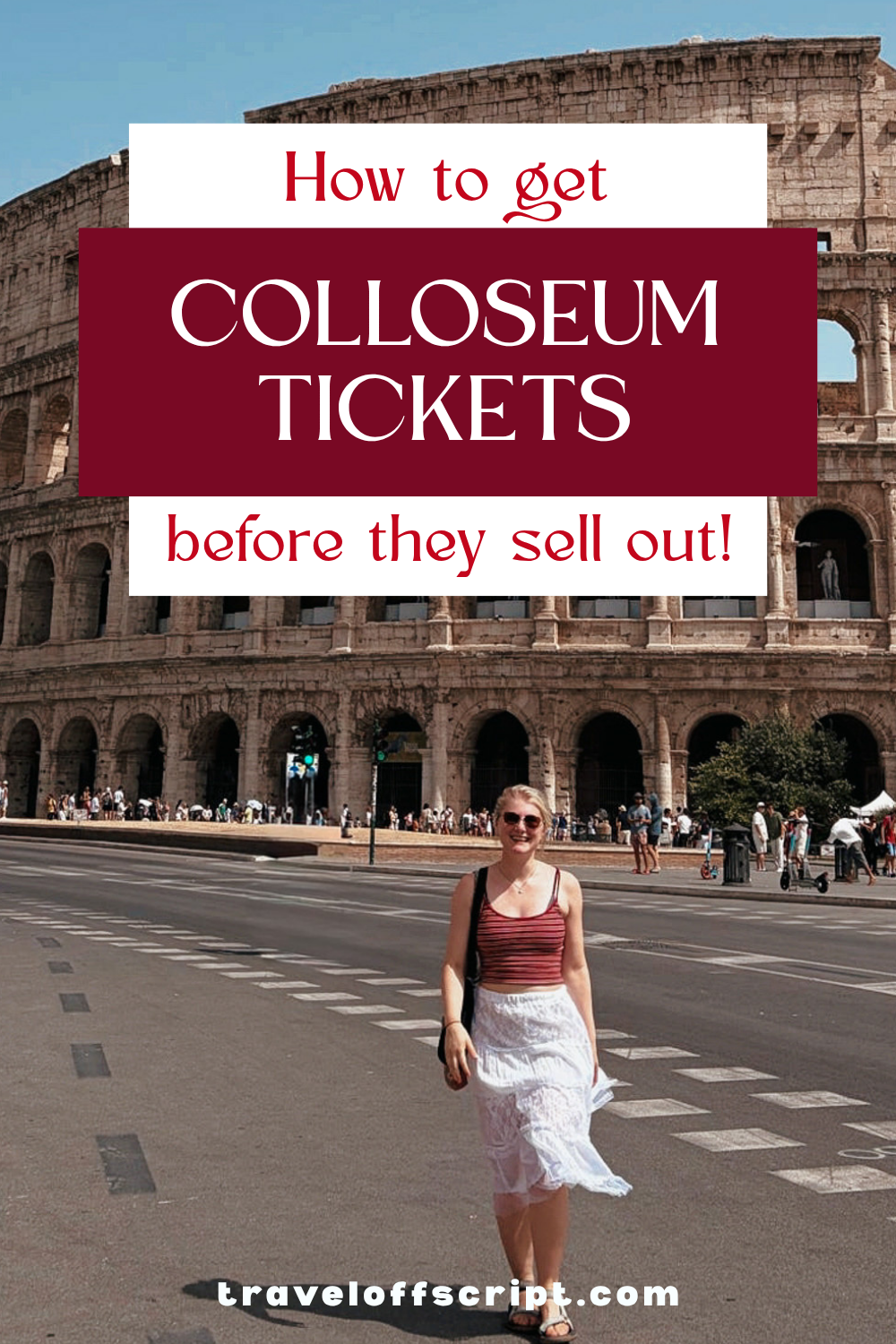 how to get colosseum tickets before they sell out