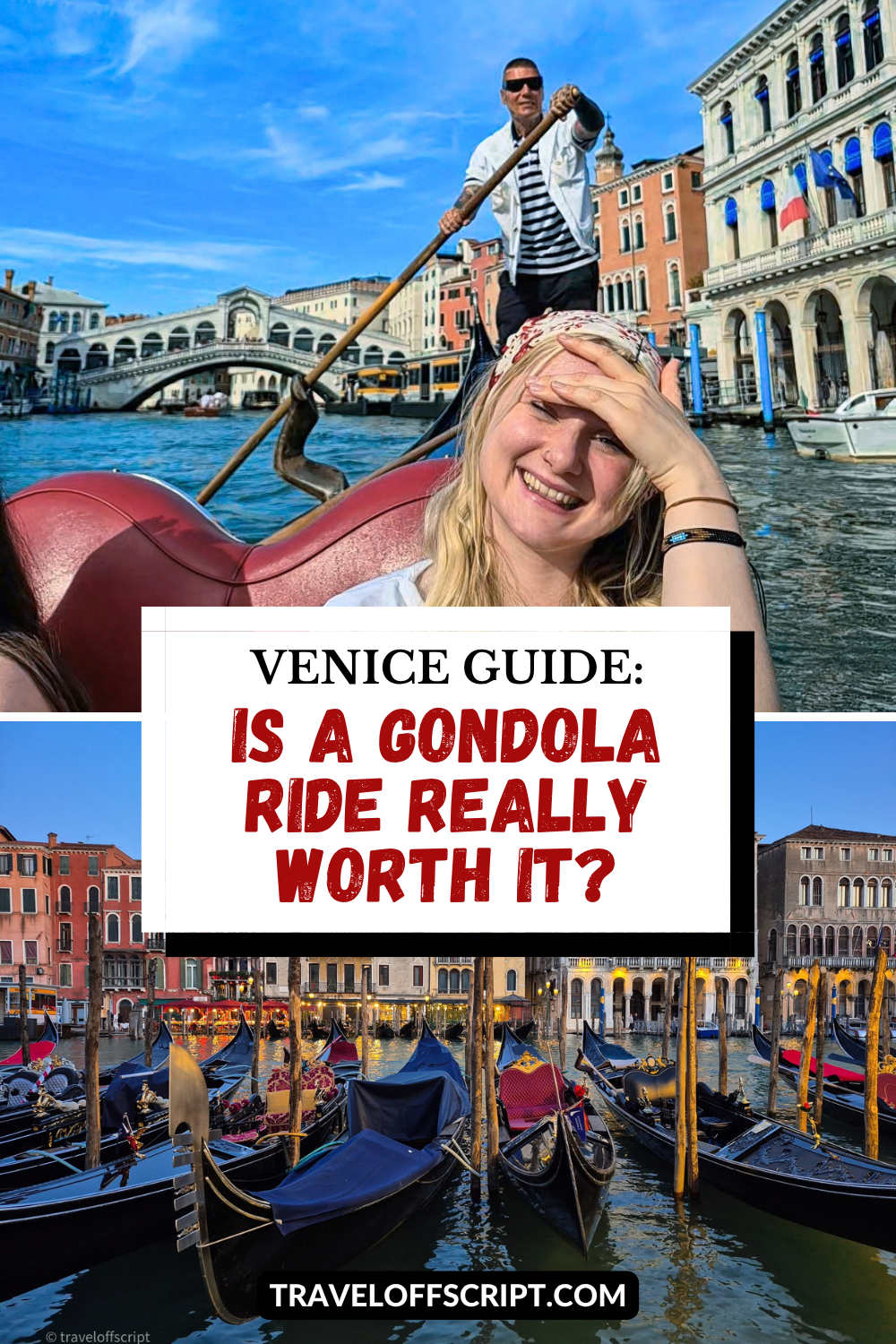 is a venice gondola ride worth it